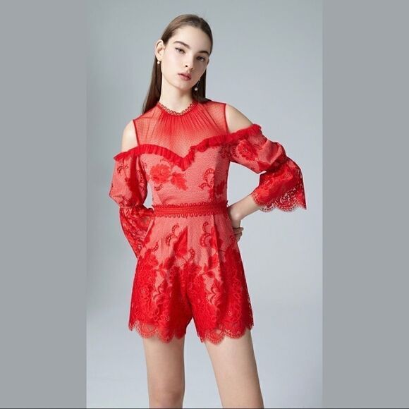 REVOLVE Three Floor Dress Like Romper SIZE 0 - Picture 1 of 10